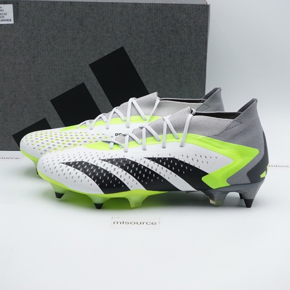 NEW Size 10 Men's adidas Predator Accuracy.1 SG Soccer Cleats IF2294 Cloud White - Picture 1 of 8